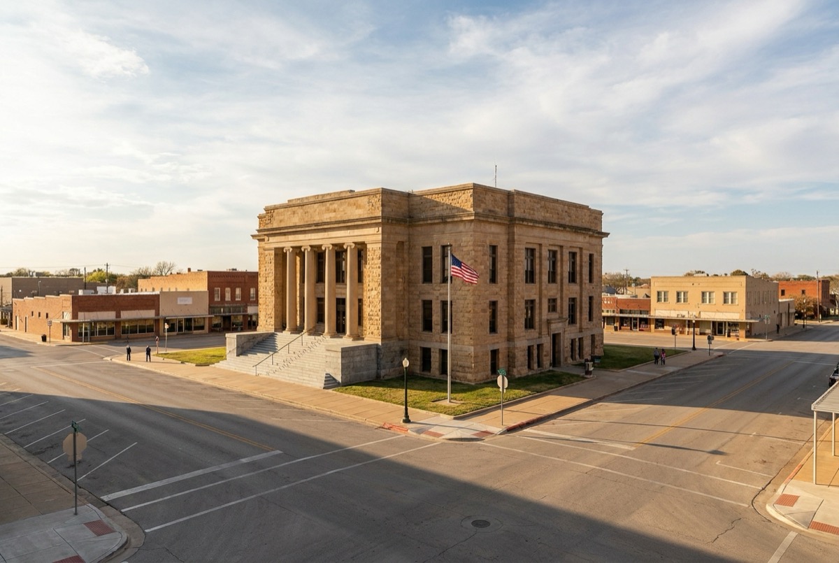 Structured settlement transfer court venue in Austin, Texas - illustrative courthouse view