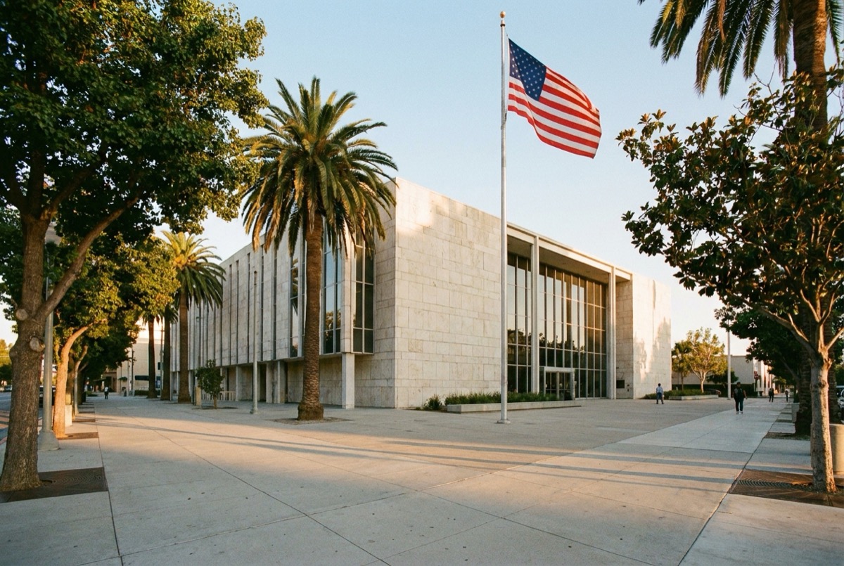 Structured settlement transfer court venue in Bakersfield, California - illustrative courthouse view