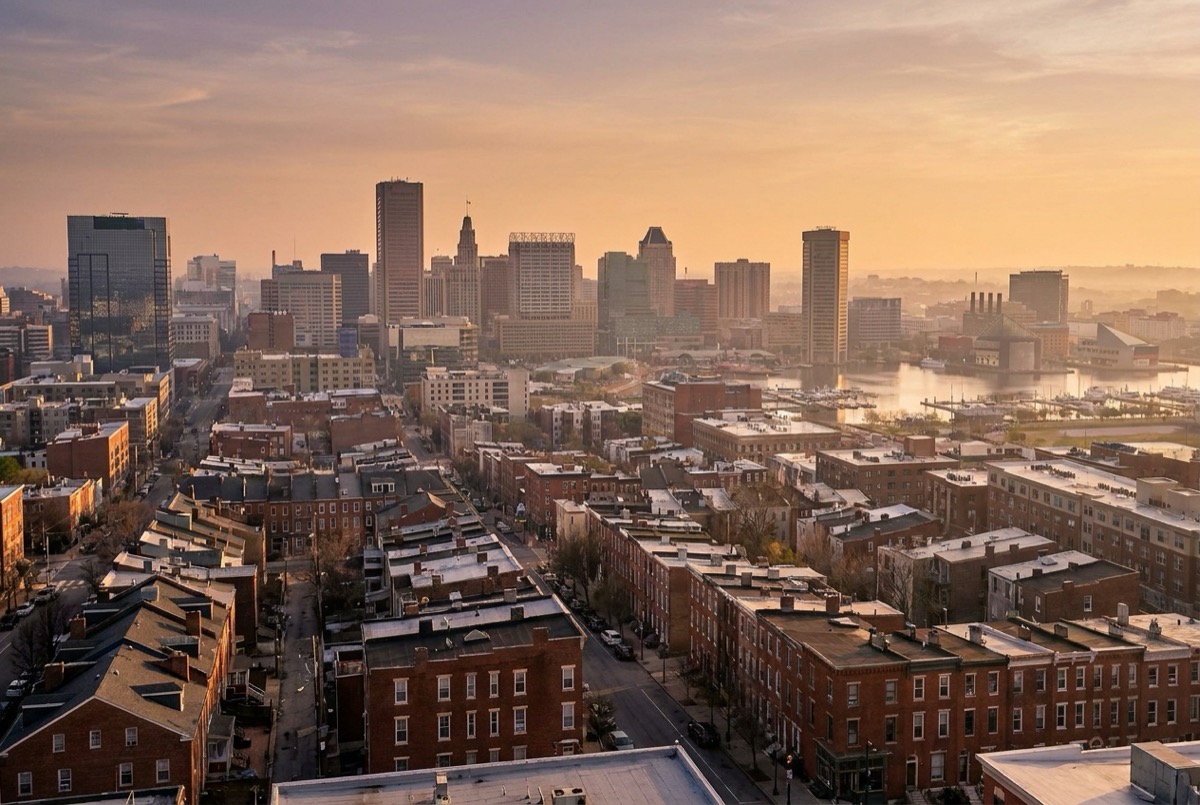 Sell structured settlement payments in Baltimore, Maryland - city overview