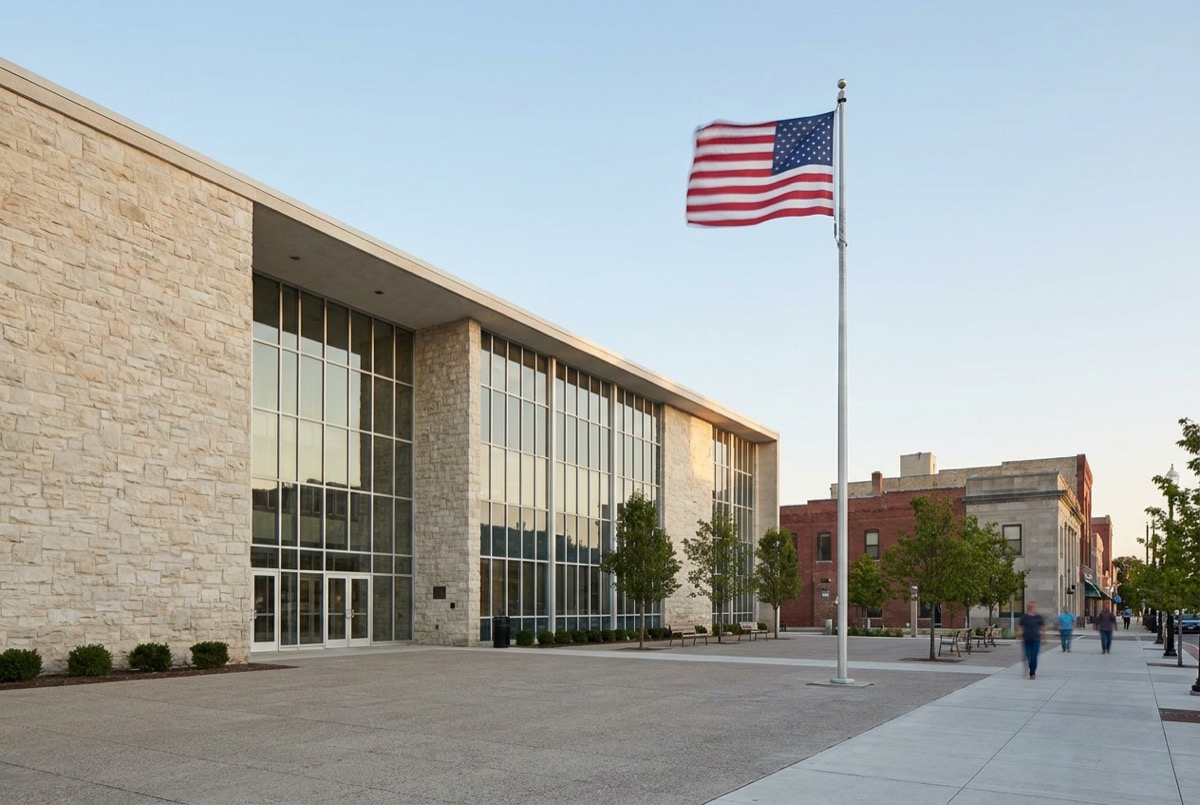 Structured settlement transfer court venue in Detroit, Michigan - illustrative courthouse view