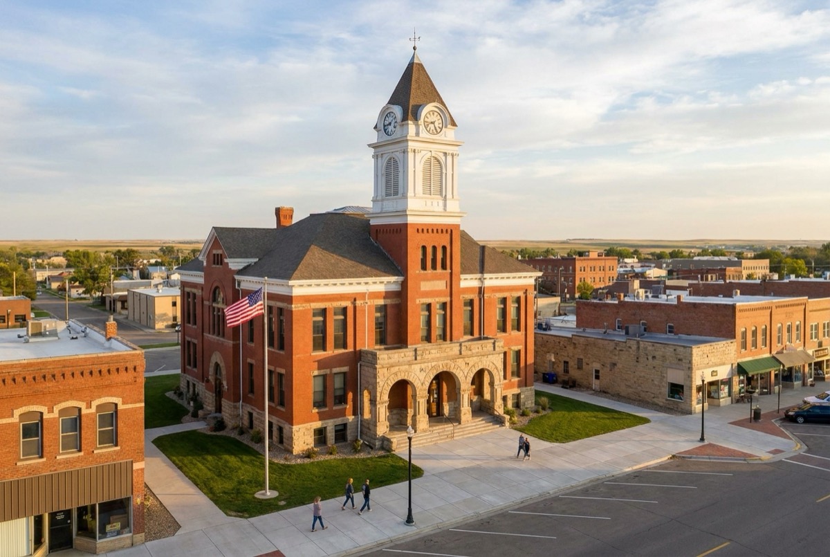 Structured settlement transfer court venue in Fargo, North Dakota - illustrative courthouse view
