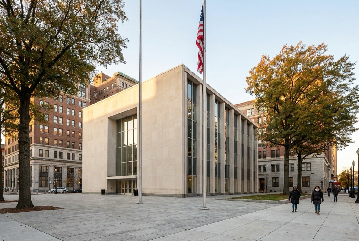 Structured settlement transfer court venue in Hartford, Connecticut - illustrative courthouse view
