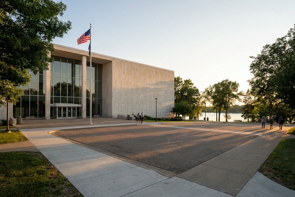 Structured settlement transfer court venue in Minneapolis, Minnesota - illustrative courthouse view