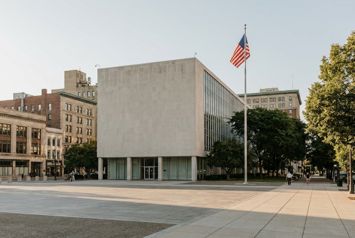 Structured settlement transfer court venue in New York, New York - illustrative courthouse view