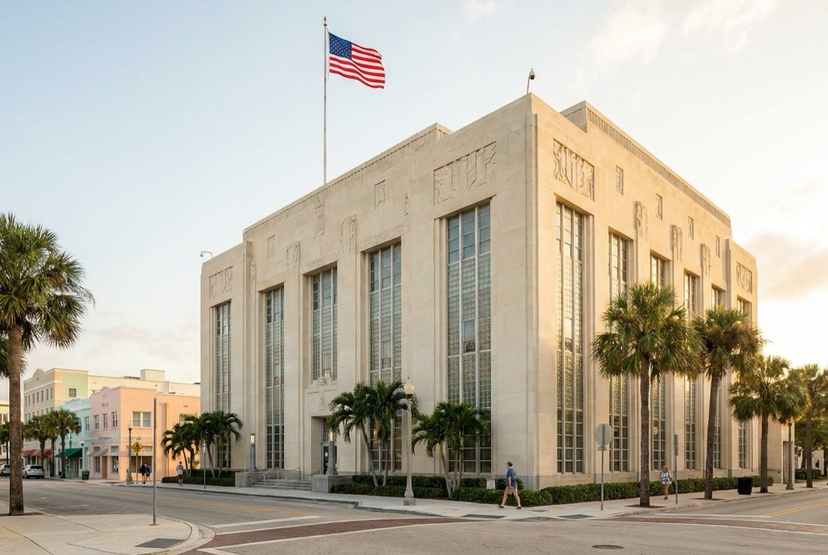 Structured settlement transfer court venue in Pinellas Park, Florida - illustrative courthouse view