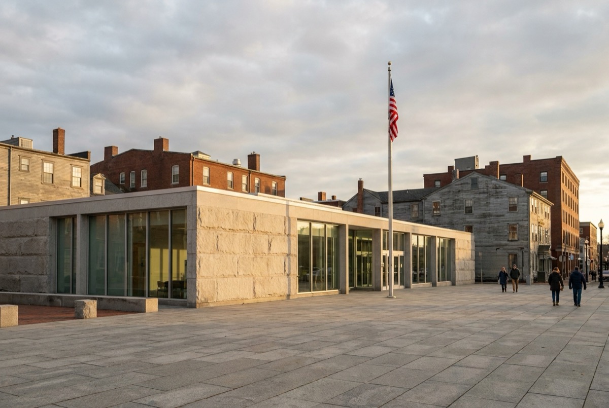 Structured settlement transfer court venue in Portland, Maine - illustrative courthouse view