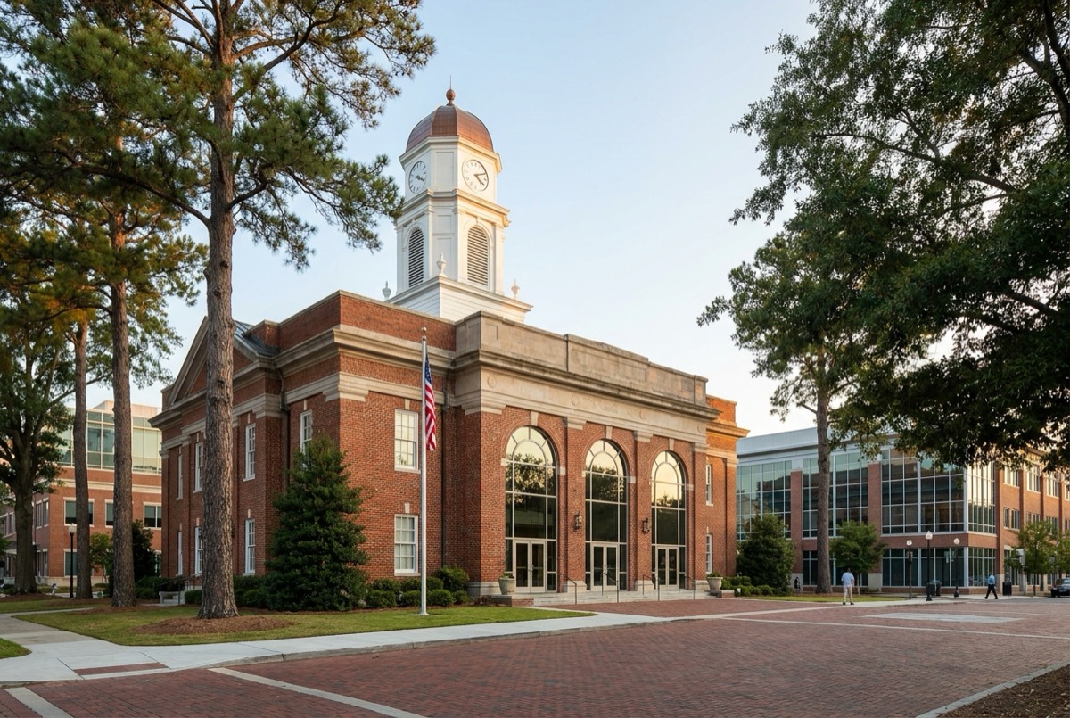 Structured settlement transfer court venue in Raleigh, North Carolina - illustrative courthouse view