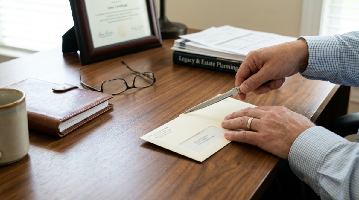 annuity death benefit - annuity paperwork arriving by mail