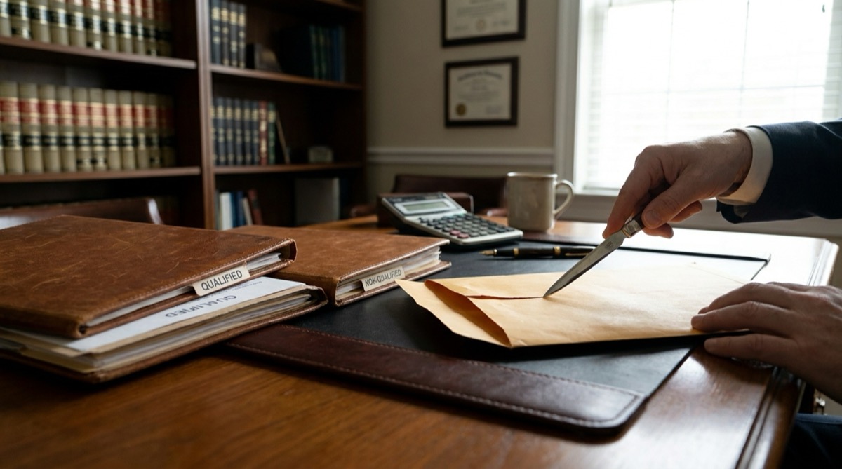 qualified vs non qualified annuity - annuity paperwork arriving by mail