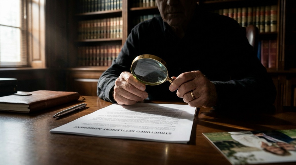selling structured settlement divorce - scrutinizing contract terms closely